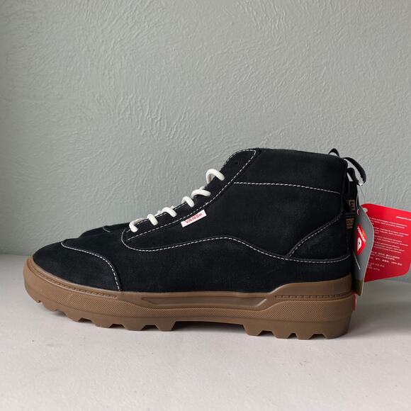 NWT VANS Colfax MTE-1 Boot High Top Sneaker Lace Up Black/Gum Womens 9 - Picture 7 of 11